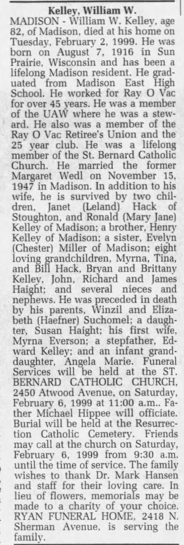 Clipping from Wisconsin State Journal